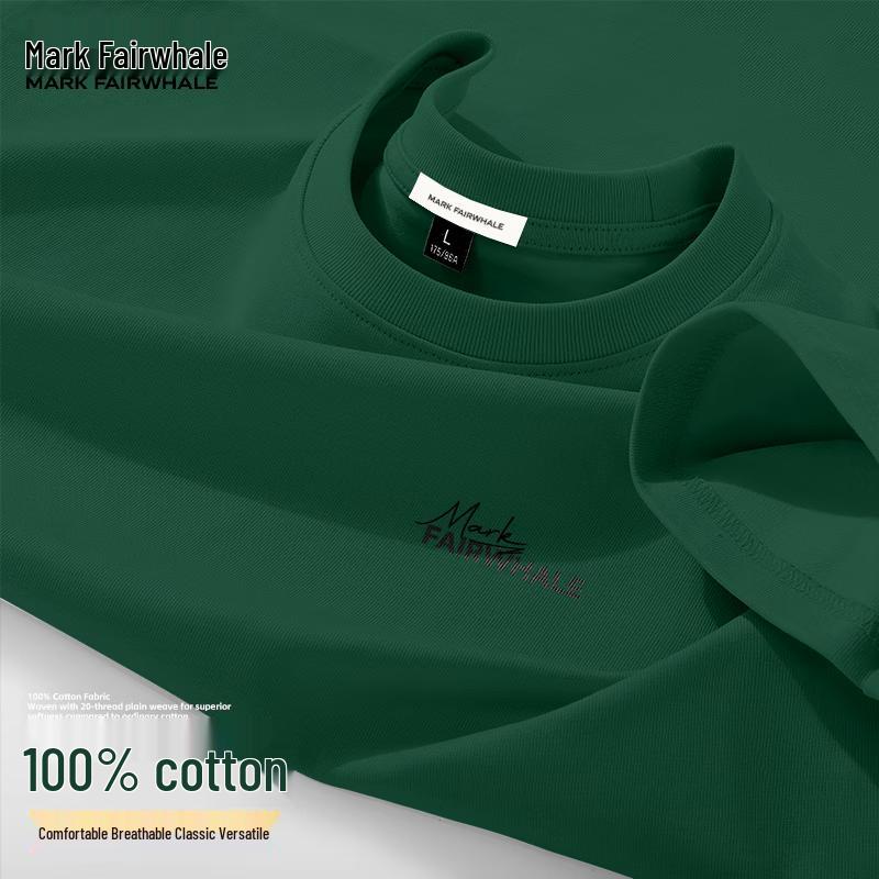 Mark Fairwhale Men's Casual Cotton Short Sleeve T-Shirt