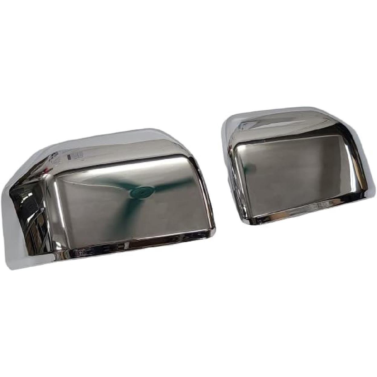 Chrome Top Half Side Mirror Cover For 2015-2020 Ford F-150 F150