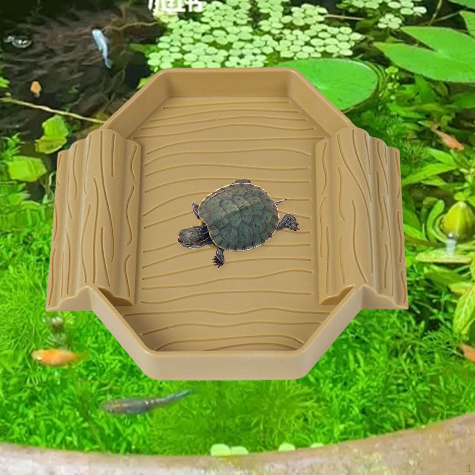 

Украшение для аквариума для черепахи и геккона с поилкой Yellow