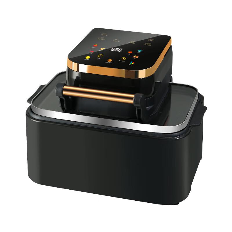 SanJiaoLong 12л Умная аэрофритюрница с прозрачной чашей