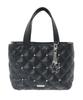 Tote Bag with Star 08000645200 Women's 2-Way Charm, Black,