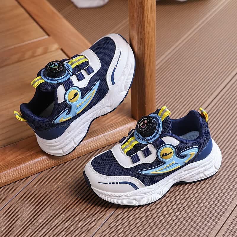 Warrior Boys Rotary Buckle Athletic Running Shoes 32