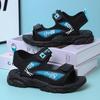 Boys Sandals Children's Sandals Boys Beach Shoes Non-slip Medium and Older Children's Soft-soled Sandals