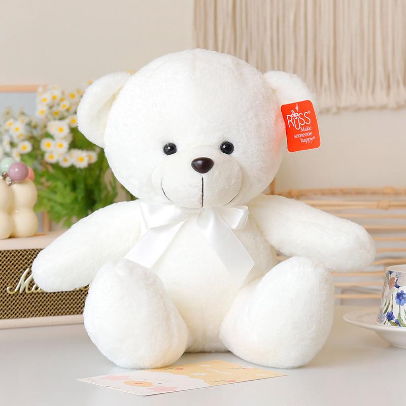 

Cartoon Sitting Bow Tie Teddy Bear Doll Plush Toy Bear Hug Bear Doll Children Soothing Doll 20cm（0.15kg）
