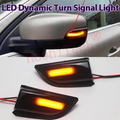 Dynamic LED Turn Signal Lights Rearview Mirror Indicator Blinker Repeater for Volvo XC60 XC 60 2009-2014 2015 2016 2017
