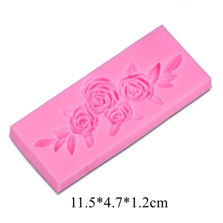 

Силиконовая форма для цветов, помадка, украшения тортов, кексов, желе, конфет, шоколада, украшения, инструменты для выпечки