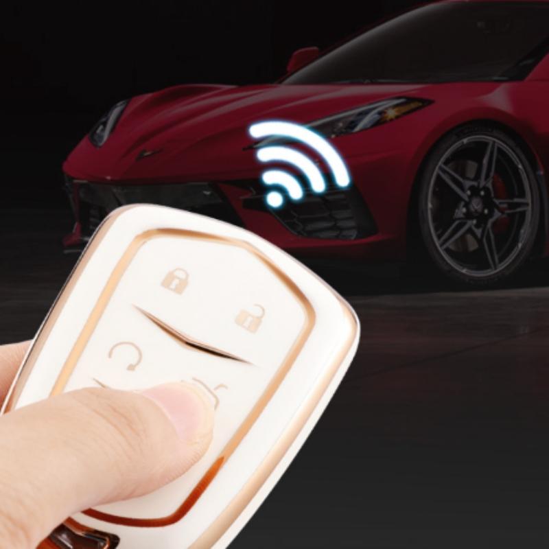 5/4 Bottons Phnom Penh  Fashion Car Smart Remote Key Case Cover Shell for Cadillac ATS XTS XT5 XT4 CT6 XT6 CTS DTS ESV STS ELR Accessories