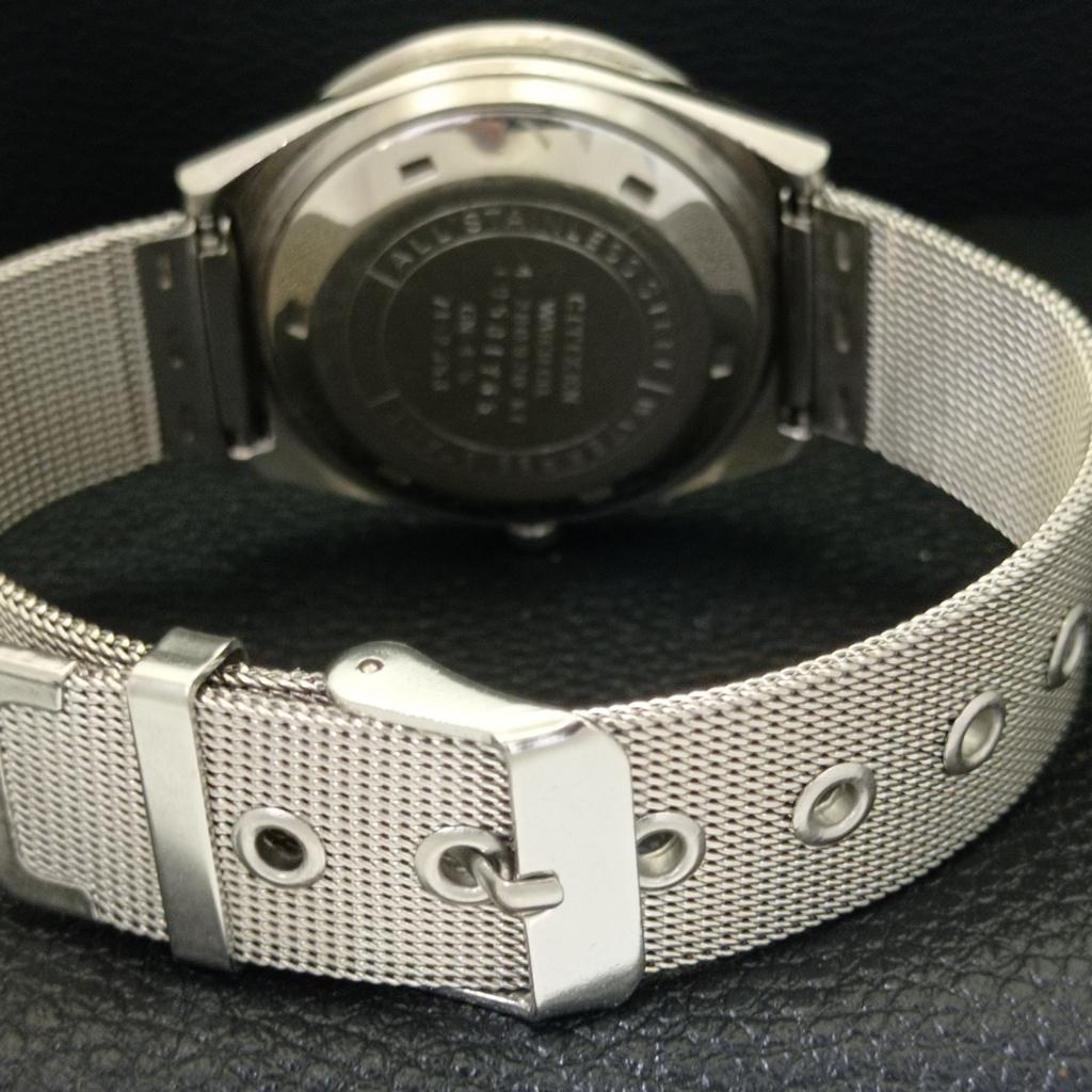 AUTOMATIC VINTAGE CITIZEN 8200 JAPAN MENS WHITE COLOR DIAL WATCH a500246-2 R151b-a500246