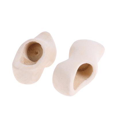 1 Pár 1/12 Domeček pro panenky Miniaturní Dřevěné Boty Simulační Model DIY Doplňky