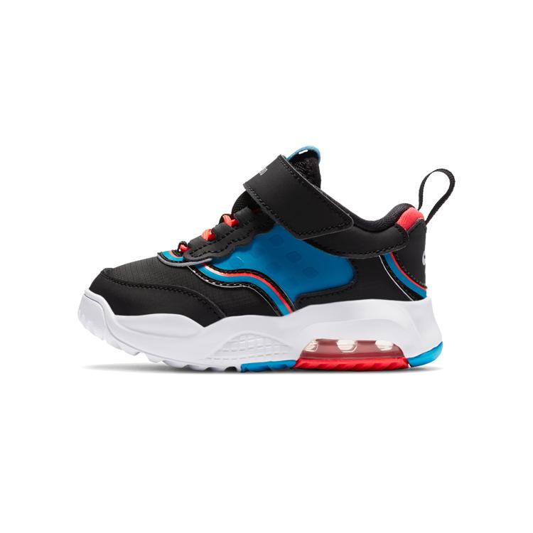 

New Jordan Maxin 200 Game Time Wear-resistant And Lightweight Low-Top Toddler Shoes Black Blue Infant And Toddler CV5484-001 27