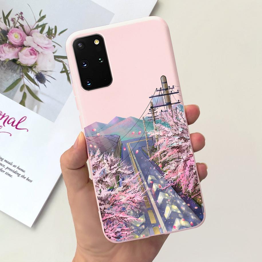 For Samsung Galaxy S20 Plus Case SM-G985F Silicone Cover Cute Astronaut Cartoon Soft Funda For Samsung S20 S20+ 5G SM-G986F Capa