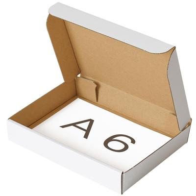 Earth Cardboard Click Post Box A6 White Cardboard 50 Pieces Yu Packet Post ID0289