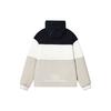Fila X MIHARA Logo Américain Vintage Décoratif Décontracté Épissé Ample Sweat à Capuche en Polaire Homme hoodies Cactus-Gris Rose F11M243201F-LP