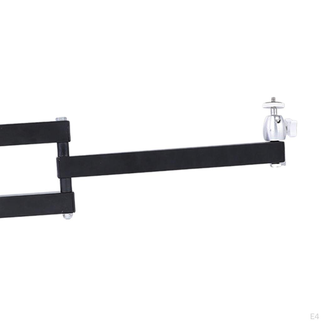 Compact Adjustable Projector Wall Mount Stand 360° Rotation for Home Theater