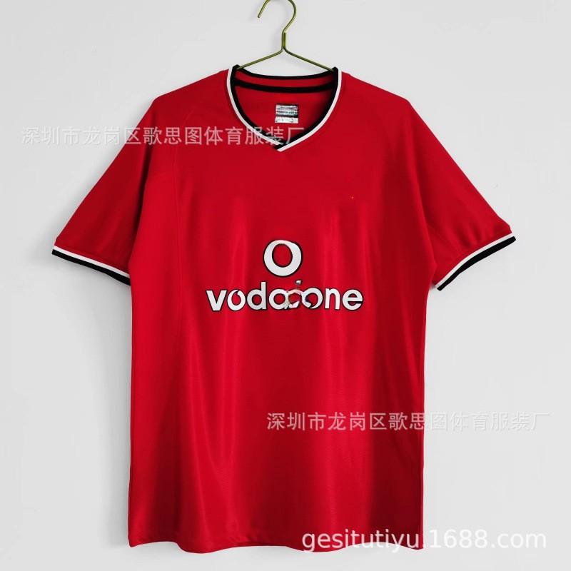 Retro Football Jersey Men Vintage Soccer Shirt Sports Training Top