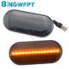 1Pair Dynamic Flowing LED Side Marker Turn Signal Light For VW Transporter T5 Polo Golf 3 4 Passat B5 Sharan Lupo Bora Multivan