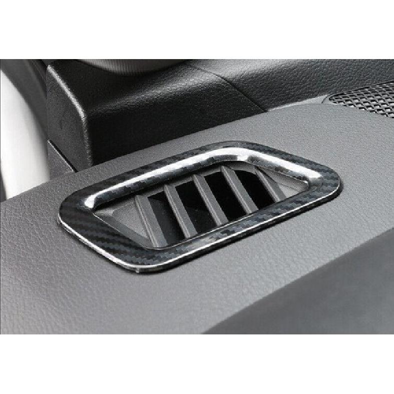 For Nissan Altima 19- Carbon Fiber Steel Dashboard L&R Air Outlet Vent Trim