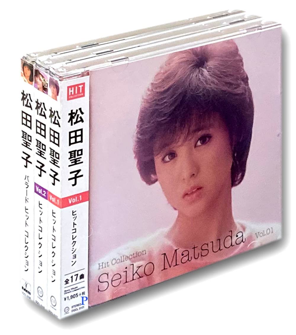 

Seiko Matsuda Hit Collection Set 3 CDs DQCL-5101-5102-5106
