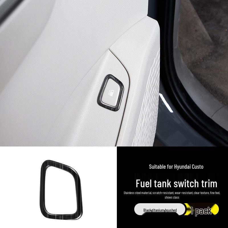 

Hyundai Custus Stainless Steel Interior Switch & Gear Shift Trim Accessories
