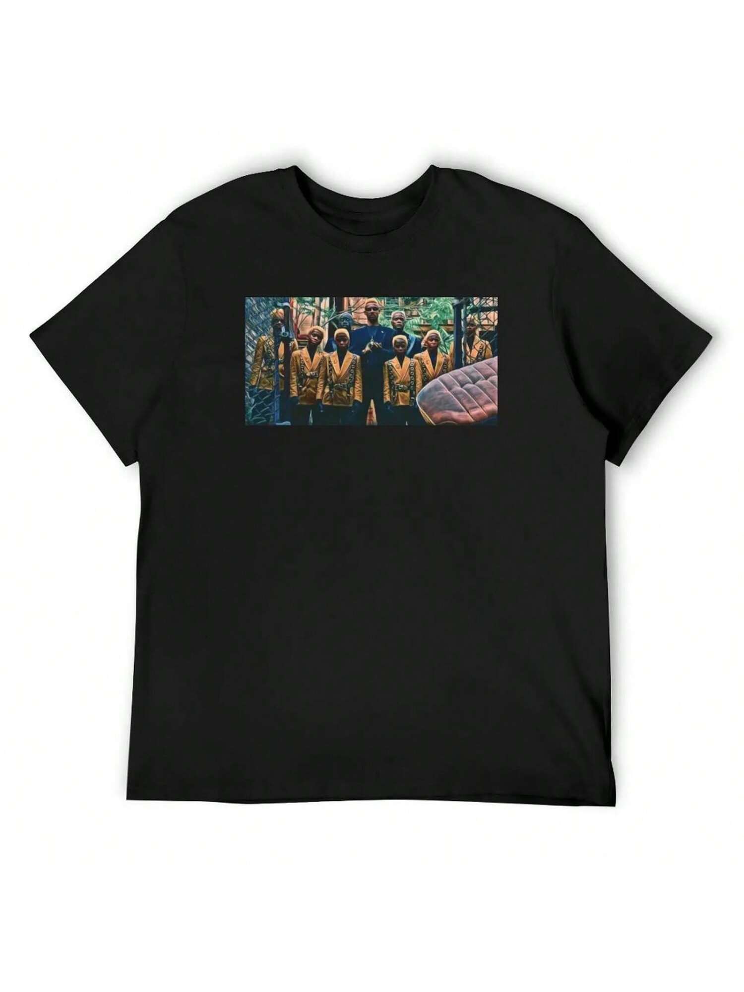 Golden Lords T-Shirt Anime Shirt Tees Blacks Vintage Clothes unisex T Shirt S разноцветный