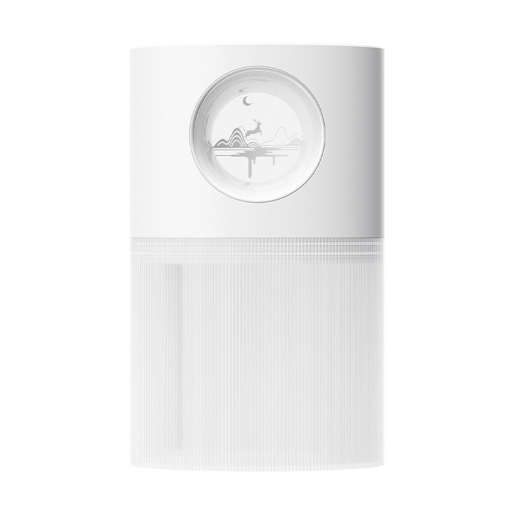 Tragbarer kabelloser Luftbefeuchter, wiederaufladbar, 2000 mAh, batteriebetrieben, Ultraschall, kühles Wasser, Aroma-Diffusor mit LED-Lampe