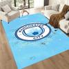 Manchester City Floor Rug Office Rug Suitable For Hallway Decorate Room Kitchen Foyer Antislip Carpet Anime Office Decor