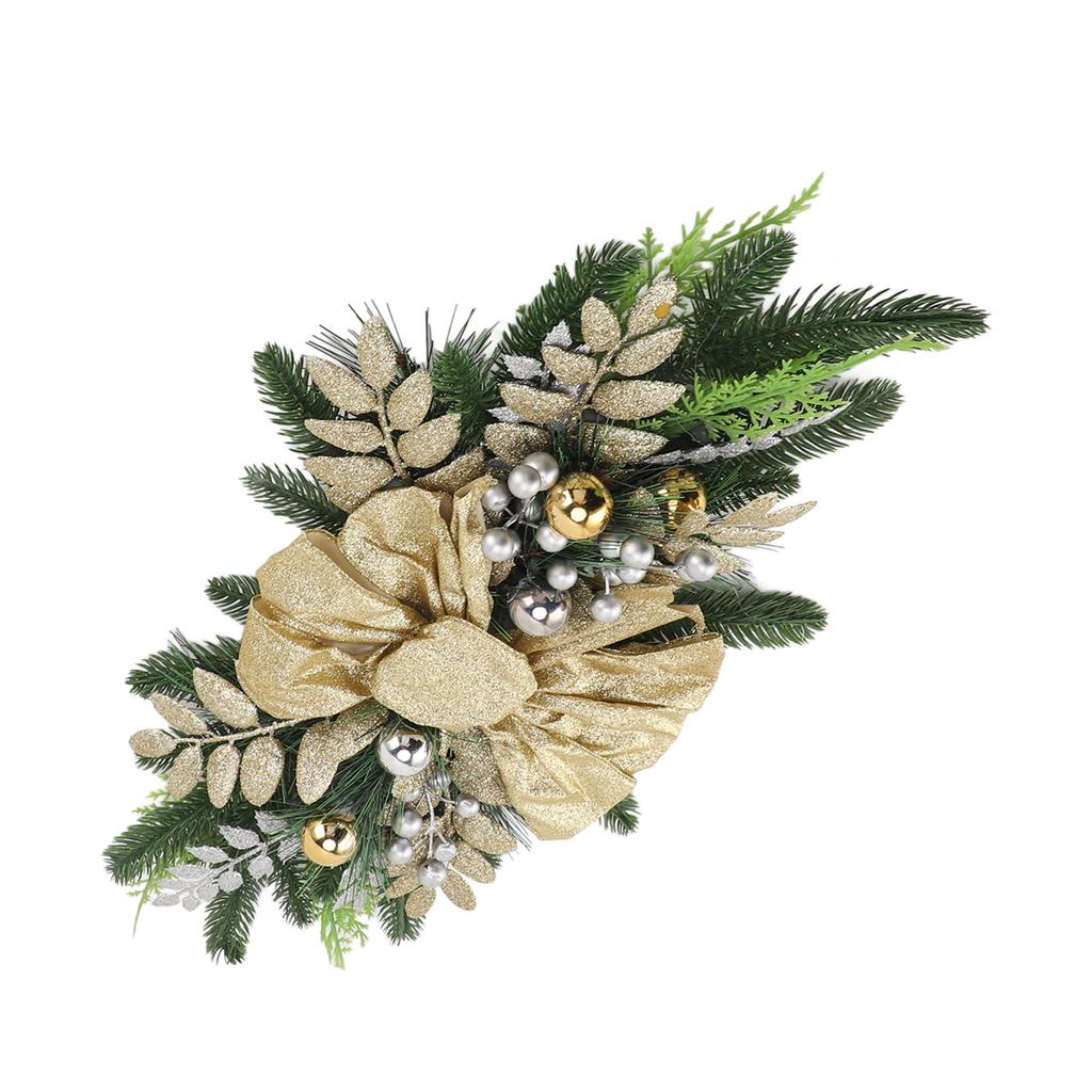 Christmas Staircase Decoration Cordless 60x30cm PVC Exquisite   Stairway   for Table Wall