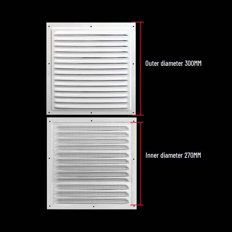 Aluminum Alloy External Wall Louvered Vent Cover
