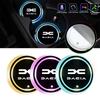 2 pièces Styling de voiture Porte-gobelets LED Support Tapis Pour Nouveau Dacia Duster Logan Sandero Jogger Spring Stepway Dokker Lodgy