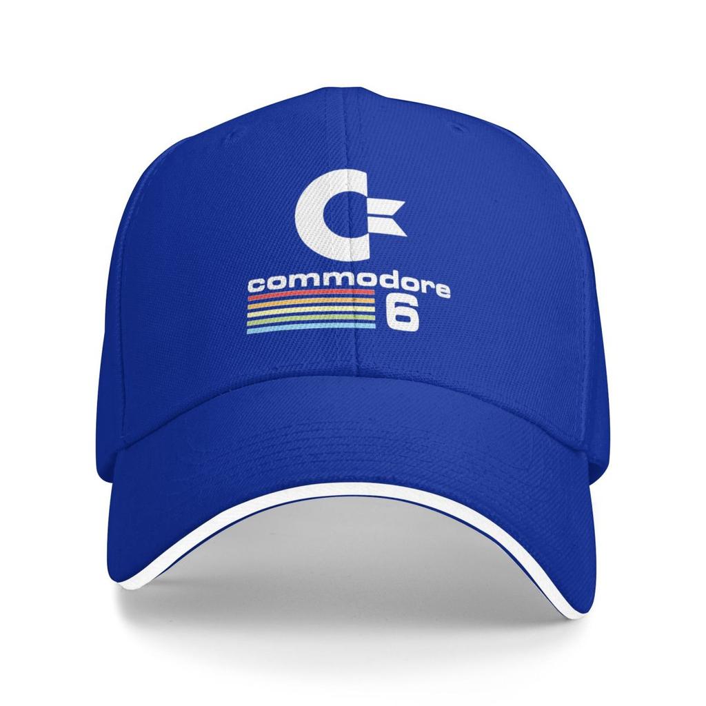 Cappellini da Baseball con Logo Commodore 64 Snapback Cappelli da Baseball Traspiranti Casual Casquette Outdoor Unisex