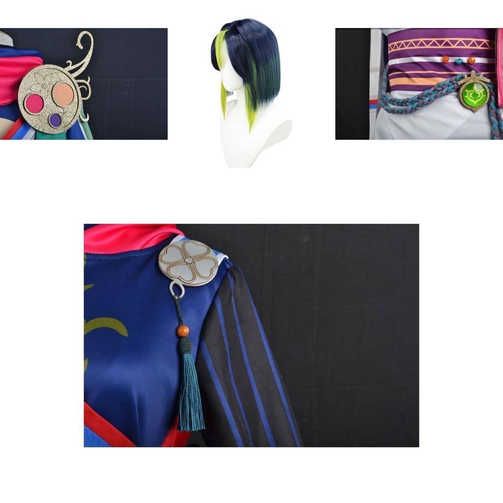Halloween Genshin Impact Tighnari Cosplay Costume Set High-quality And Highly Restored Uniform