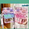 Childrens Cartoon Water Bottle With Pc Material And Straw For School And Outdoor Use