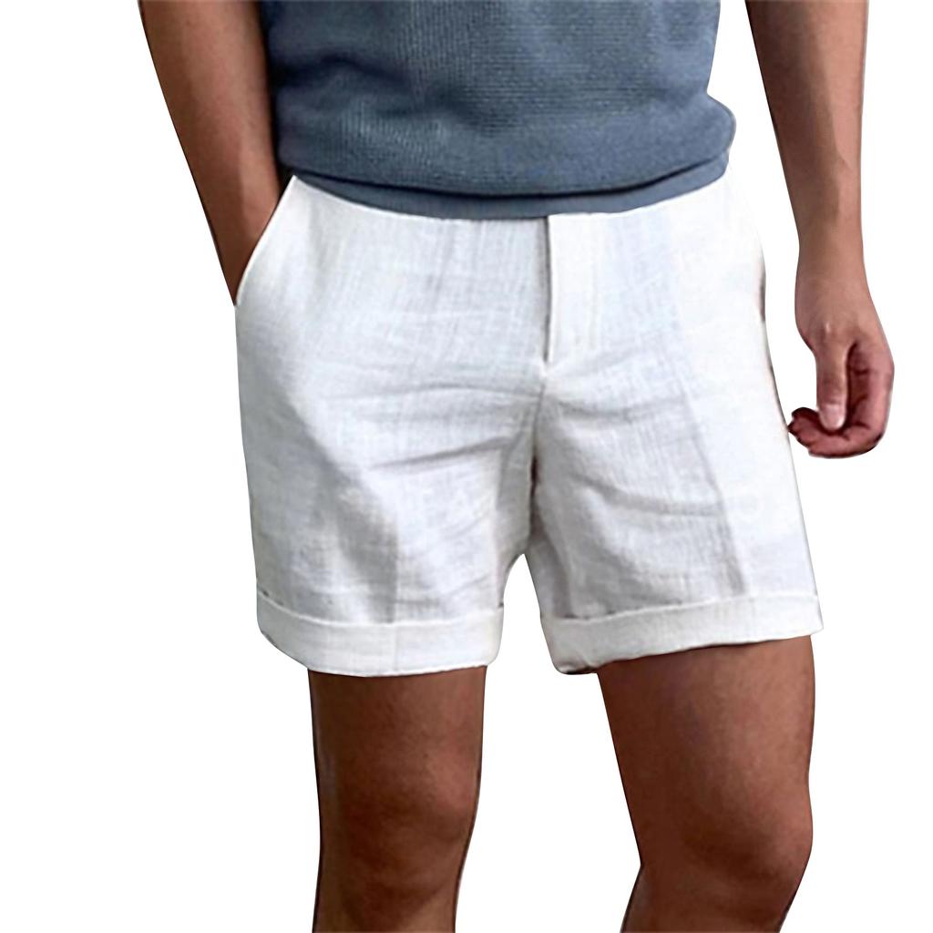 Men's Summer Casual Shorts Men's Fashion Sports Textured Shorts