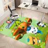The Octonauts4 Printed Absorbent Washable Carpet, Non-Slip Bathroom Mats, Kitchen Rugs, Yoga Mat,Living Room Entrance, Camping Picnic Rugs
