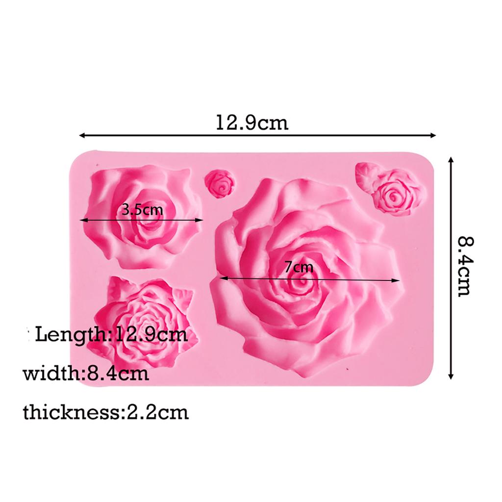 Big Rose Sun Flower Molds DIY Handmade Baking Tools Cake Decorating for Party   Birthday Gift