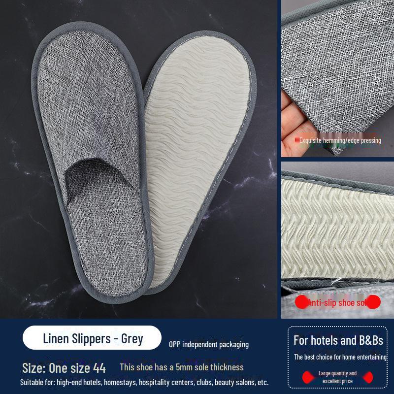 Dicke rutschfeste Winterpantoffeln für Hotels und Pensionen – Ideal zum Baden