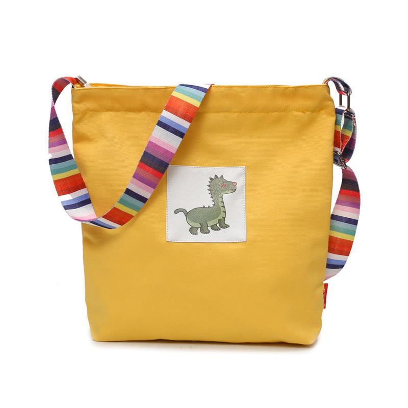 New canvas bag bag female art student tutoring simple small fresh canvas bag shoulder messenger bag