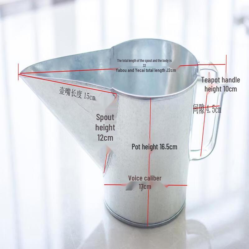 Large Stainless Steel Cake Batter Dispenser