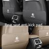 AAFO1 Car Logo Seat Backrest Storage Bag Anti-kick Pad Protection Mat Interior Accessories For Skoda Kamiq MK3 Roomster Rapid Kodiaq