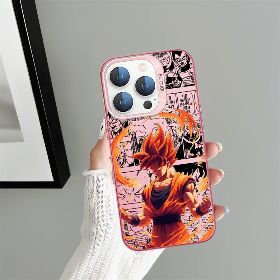 Dragon Ball Cool Goku Phone Case for iPhone 17 Air 11 12 13 Pro Max 14 15 16 Plus 16e Soft Shell