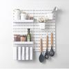 Punch-free Hole Board Vertical Desktop Wall Hanging Office Desk Storage Shelf Reading Room Desktop Kitchen Bathroom Storage Rack