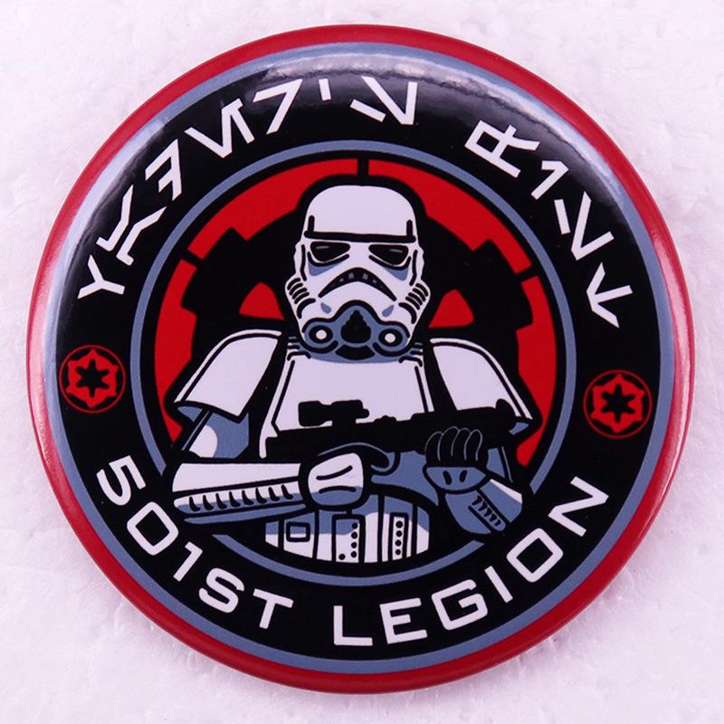 Star Wars Legion Tinplate Badge Pin
