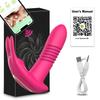 Bluetooth Thrusting Vibrator for Women APP Rotating Telescopic Dildo Remote Control G Spot Massage Clitoris Stimulator Sex Toy