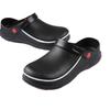 085 male and female chef shoes kitchen shoes EVA foot cover waterproof, oil-proof and non-slip work shoes two sandals and half slippers