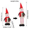 MaoSheng Eco-Friendly Realistic Christmas Princess Plush Doll Dressed for Christmas Popular Christmas Gift Custom  Supplier