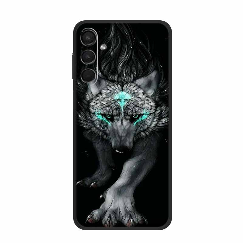 For Samsung A24 Cases A14 A24 A54 A34 5G Lovely Painted Cat Soft TPU Silicon Cover For Samsung Galaxy A54 5G Cover A 24 Bag