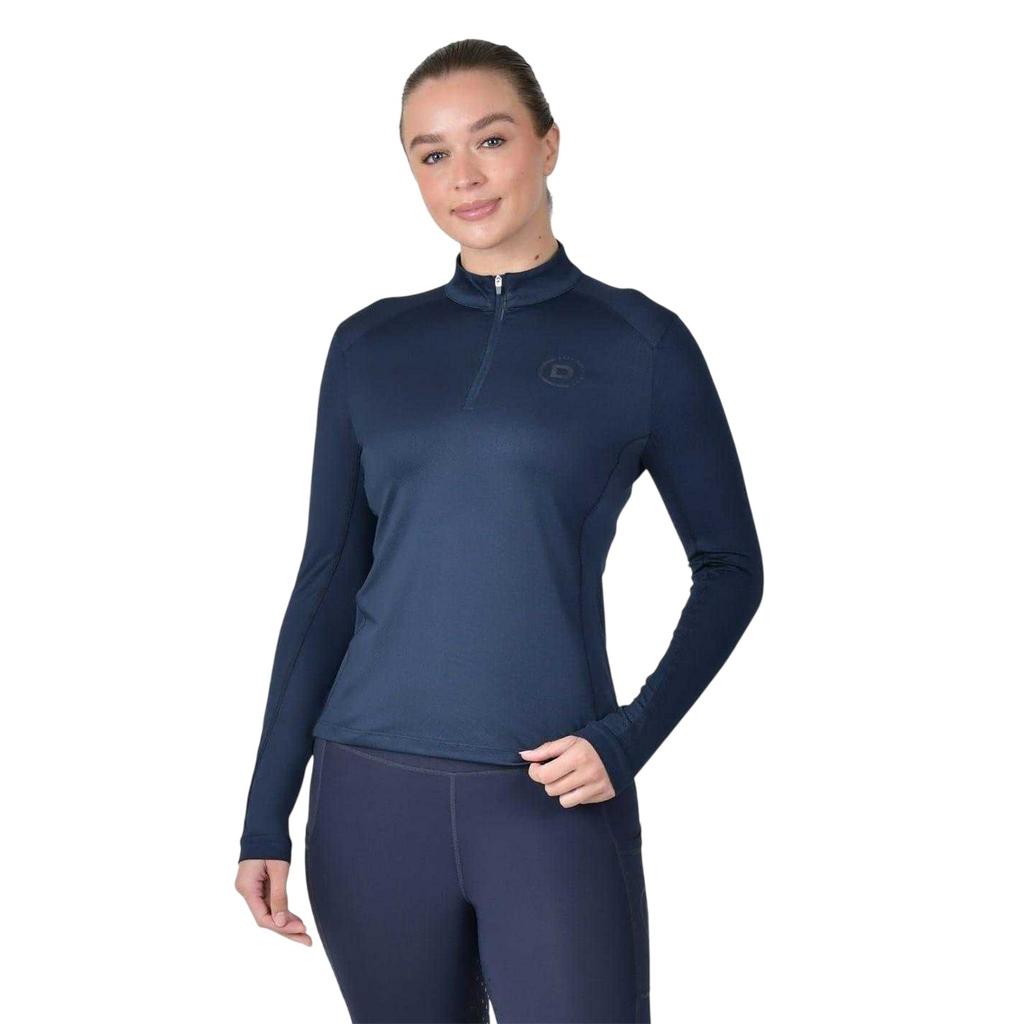 DUBLIN Womens/Ladies Logo Long-Sleeved Top