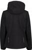 CMP Softshell Jacket Zip Hood Women (39A5006) Ferrari Black