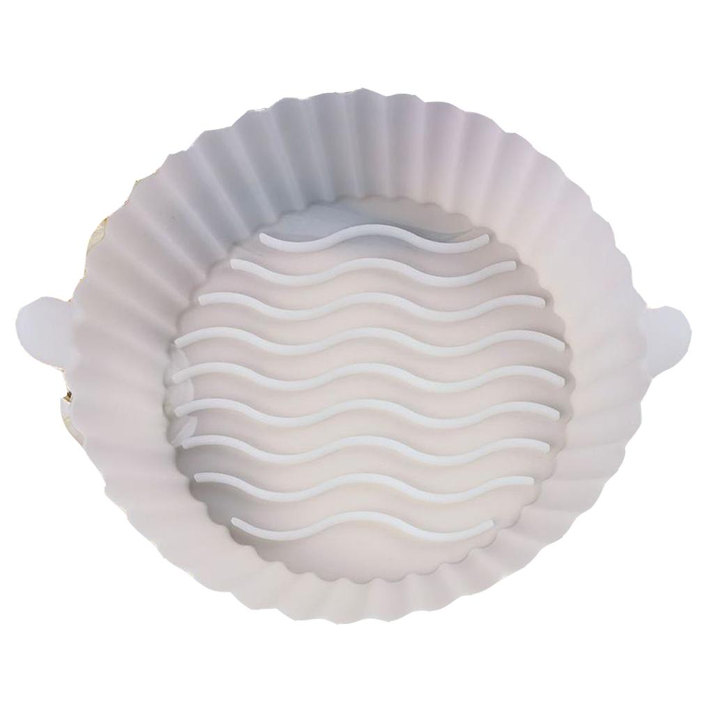 Air Fryer Silicone Mat With Holder Reusable Air Fryer Oven Accessory