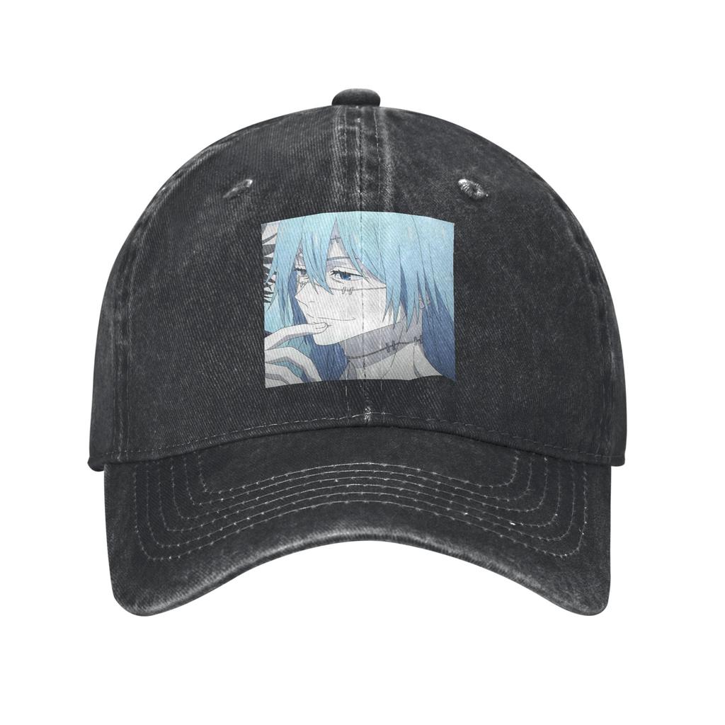 Jujutsu Kaisen Mahito Anime Denim Cap Casual Baseball Caps Adjustable Hat Summer Unisex Baseball Hats